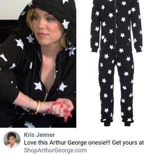 Star-Print onesie Arthur George size Med